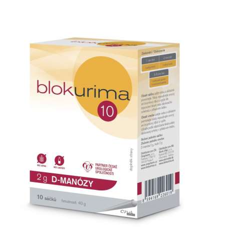 Blokurima 2g D-mannose sachets 10x4g